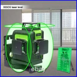 12 Lines rotary laser level green 3D Cross Line Laser Self Leveling 45m 147ft