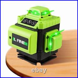 16 Line 4D 360° Rotary Green Laser Level Self Leveling Measure Tool+Tripod US
