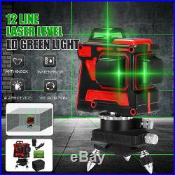 16 Line 4D Laser Level Green Light Auto Self Leveling 360° Rotary Measure Cross