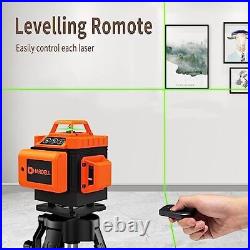 16 Line Laser Level 360 Self Leveling, 4 x 360° Cross Line Laser, Laser 16LINE