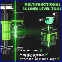 16 Lines Laser Level 3° Self-leveling Laser Level 360 Leveling Tool Laser Level