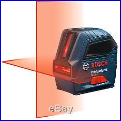 1.5v Self-Leveling Cross-Line Laser Bosch Tools GLL55 New