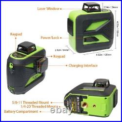 2360 degree green Self Leveling Cross Line Laser Level 602CG + Laser Receiver