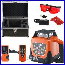 360°Automatic Self Leveling Rotary Rotating Laser Level Red Beam 500m Range Tool