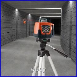 360°Automatic Self Leveling Rotary Rotating Laser Level Red Beam 500m Range Tool