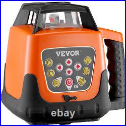 360°Automatic Self Leveling Rotary Rotating Laser Level Red Beam 500m Range Tool