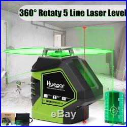360 ° Laser Level Auto Self Leveling Horizontal Vertical Lines Plus Plumb Point