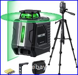 360 Laser Level Tripod 100Ft Green Beam Self Leveling Cross Line Tool Gear Mode