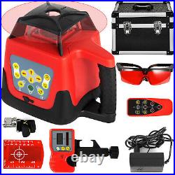 360 Rotary Laser Leveling Device 500m Range Red Beam Self-Leveling Waterproof