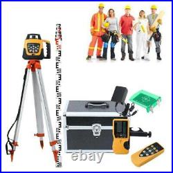 360 Rotary Rotating Self Leveling Laser Level Kit Green with5M Tripod
