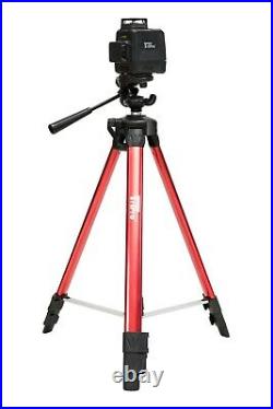 3D 2X 360° Self Auto Leveling Rotary Green Laser Level Tripod Receiver Detector