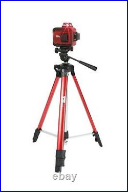 3D 3X 360° Self Auto 12 Lines Leveling Red Laser Level Tripod Receiver Detector