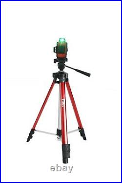 3D 3X 360° Self Auto Leveling Rotary Green Laser Level Tripod Receiver Detector