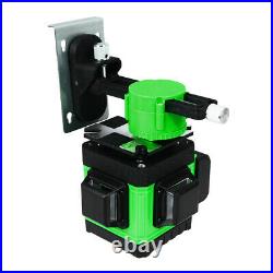 3D/4D 360° 12/16 Lines Green Laser Level Auto Self Leveling Rotary Cross Measure