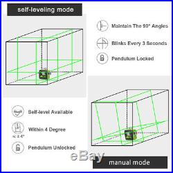 3D Cross Line rotary laser level green Cross Line Laser Self Leveling 603CG 40M