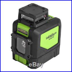 3D Green Laser Level Self Leveling 5 Lines 360° Horizontal&Vertical Cross DY