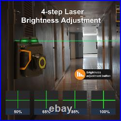 3D Green Laser Level Self Leveling Cross Line Professional Laser Measuring Tools