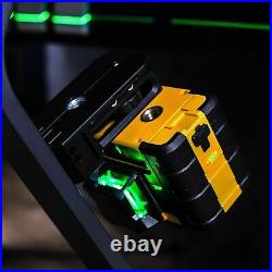 3D Green Line Laser, Rechargeable Self Leveling Laser Level Kaiweets VS Dewalt