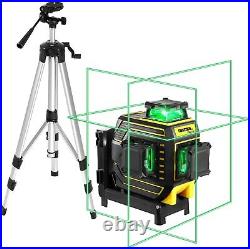 3X360 Green Laser Level Self Leveling Alignment Line Laser Tool for Construction