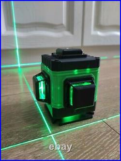 3x360° Flooring to Ceiling Alignment Tile Laser Level 12 Lines Green Beam