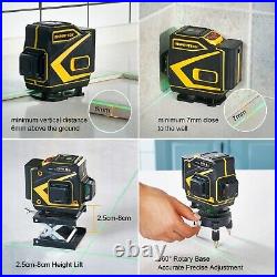 3x360° Mult line laser level for Floor Wall Ceiling leveling alignment squaring