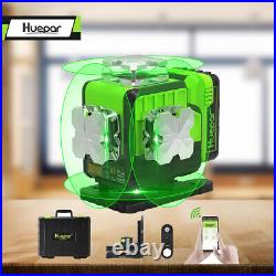 4D Laser Level Self Leveling Green Bluetooth Magnetic Bracket Included P04CG