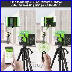 4D Laser Level Self Leveling Green Bluetooth Magnetic Bracket Included P04CG