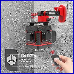 4X360° Laser Level Self Leveling Class 2, 1Mw Output Laser Level, 4D Green Cros