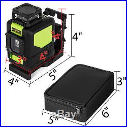 500m Self-Leveling Rotary Grade Laser Level W tripod and 16' Rod Inch Red/Green