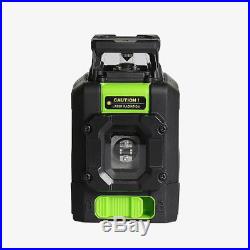 5 Line Green Laser Level Self Leveling Outdoor 360° Rotary Cross Measure Tool