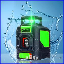 5 Line Laser Level 360 ° Rotary Auto Self Leveling Vertical Horizontal Green