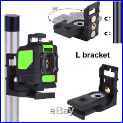 5 Line Laser Level 360 ° Rotary Auto Self Leveling Vertical Horizontal Green