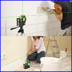 902CG Self-Leveling 360-Degree Cross Line Laser Level with Pulse Mode