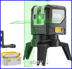 9211G Line Laser Level, Self-Leveling & Manual Mode, Hi-Viz Green Beam Cross-Line