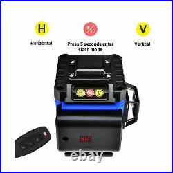 AIRSEE Self-Leveling Laser Level, 2020 Upgrade 3D Green Blue Beam 3x360 Cross