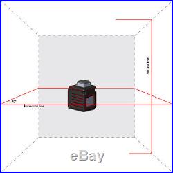 AdirPro Cube 360 Cross Line Laser Level Self leveling Vertical & Horizontal