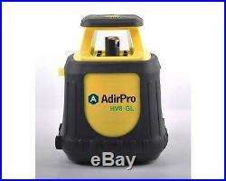 AdirPro HV8GL Rechargeable batteries Green Beam Self Leveling Rotary Laser Level