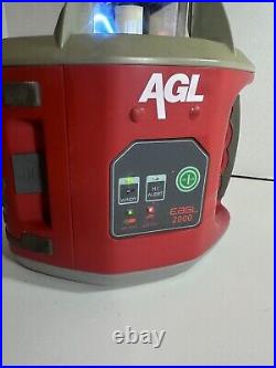 Agl Eagl 2000 Grade Self-leveling Rotary Laser Level Untested