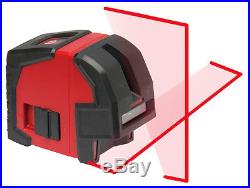 Auto Self Leveling Cross Line Laser Level Bright Red Beam Indoor Outdoor Tripod