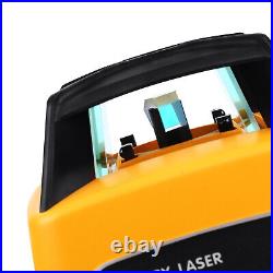 Automatic Self-Leveling 360° Rotating Green Laser Level Kit Diameter 500m US