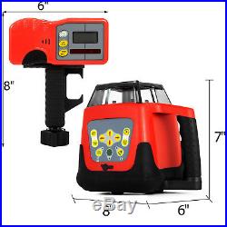 Automatic Self-Leveling Horizontal & Vertical Rotary Laser Level kit 500M withCase