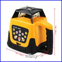 Automatic Self Levelling Rotating Laser Level Rotary Laser 500m Range RED withCase