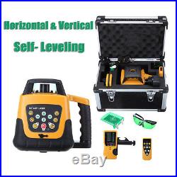 Automatic Self-leveling Rotary Laser Level Green beam 500m range &remote control
