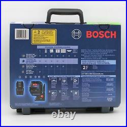 BOSCH 100 Ft Green Combination Laser Level Self Leveling WithVisiMax GCL100-40G