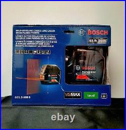 BOSCH 65 Ft. Self-Leveling Cross-Line Combination Laser with Plumb Points GCL