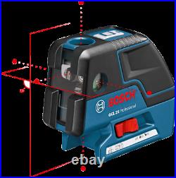 BOSCH GCL25 5-Point Self Leveling Alignment Laser Cross-Line
