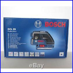 BOSCH GCL25 Professional Five-Point Self Leveling Alignment Laser Cross-Line