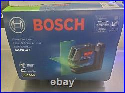 BOSCH GLL100-40G Professional Green Beam Self-Leveling Cross-Line Laser Level