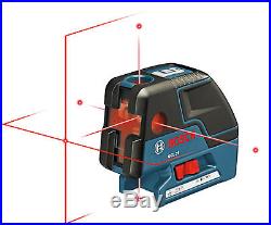 BOSCH Professional Five-Point Self Leveling Alignment Laser wit Cross-Line GCL25