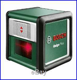 BOSCH Quigo PLUS Cross Line Laser Self Levelling Spirit Level Mounting F/S